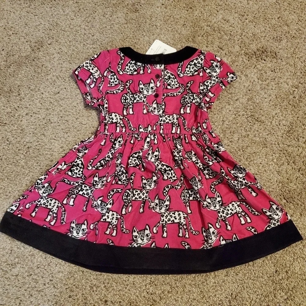 NWT Gymboree Toddler Girl Leopard Cat Dress 2T